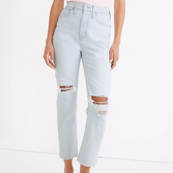 Madewell The Mom Jean Harman Wash - 24 - Picture 2 of 9